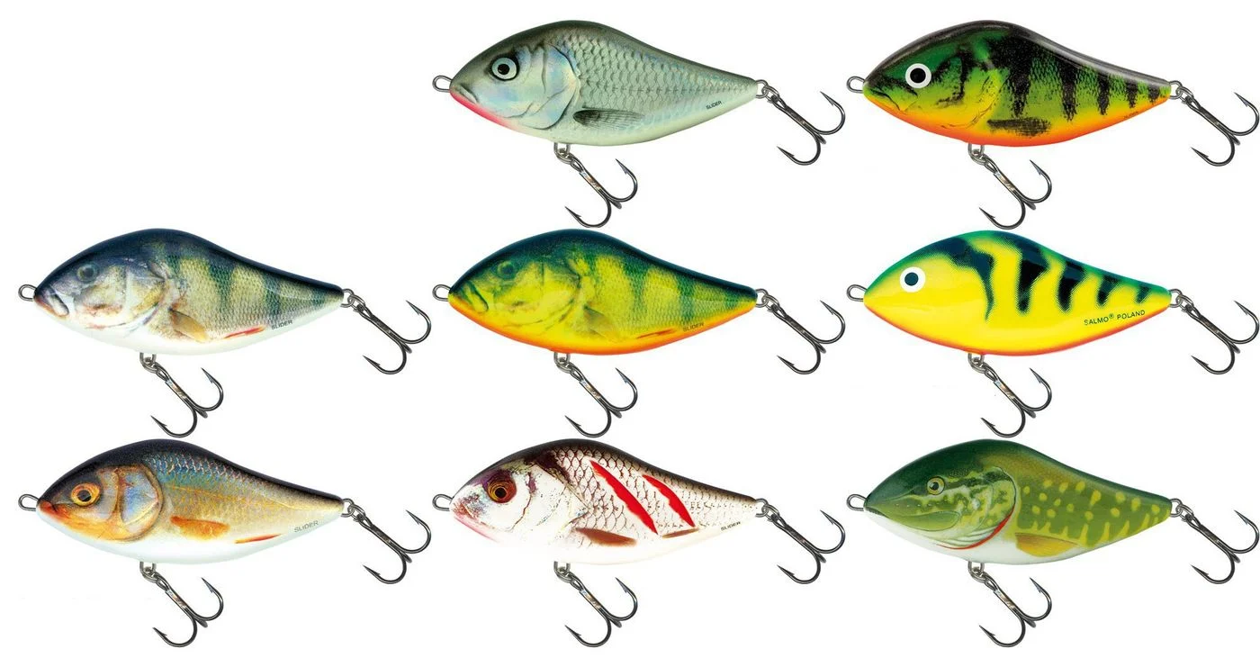 [Paket] 8 Salmo Slider Jerkbaits 12cm 70g sinkend