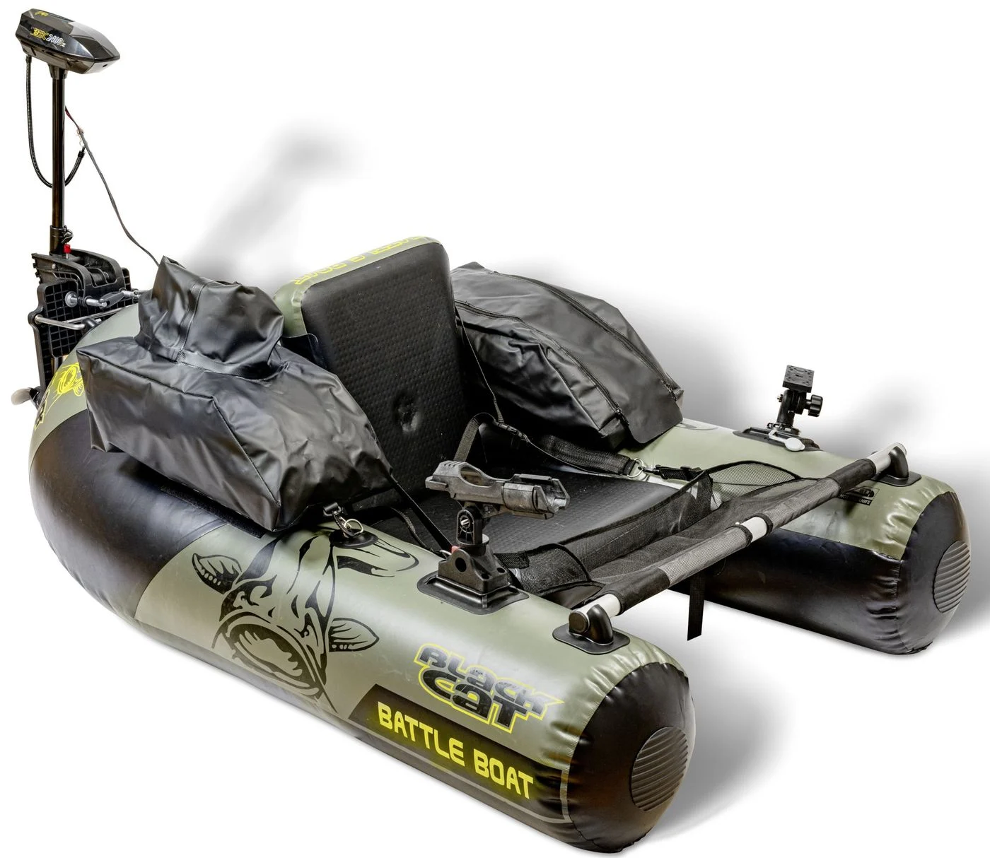 [Paket] Black Cat Battle Boat Set - Bellyboot + Elektromotor