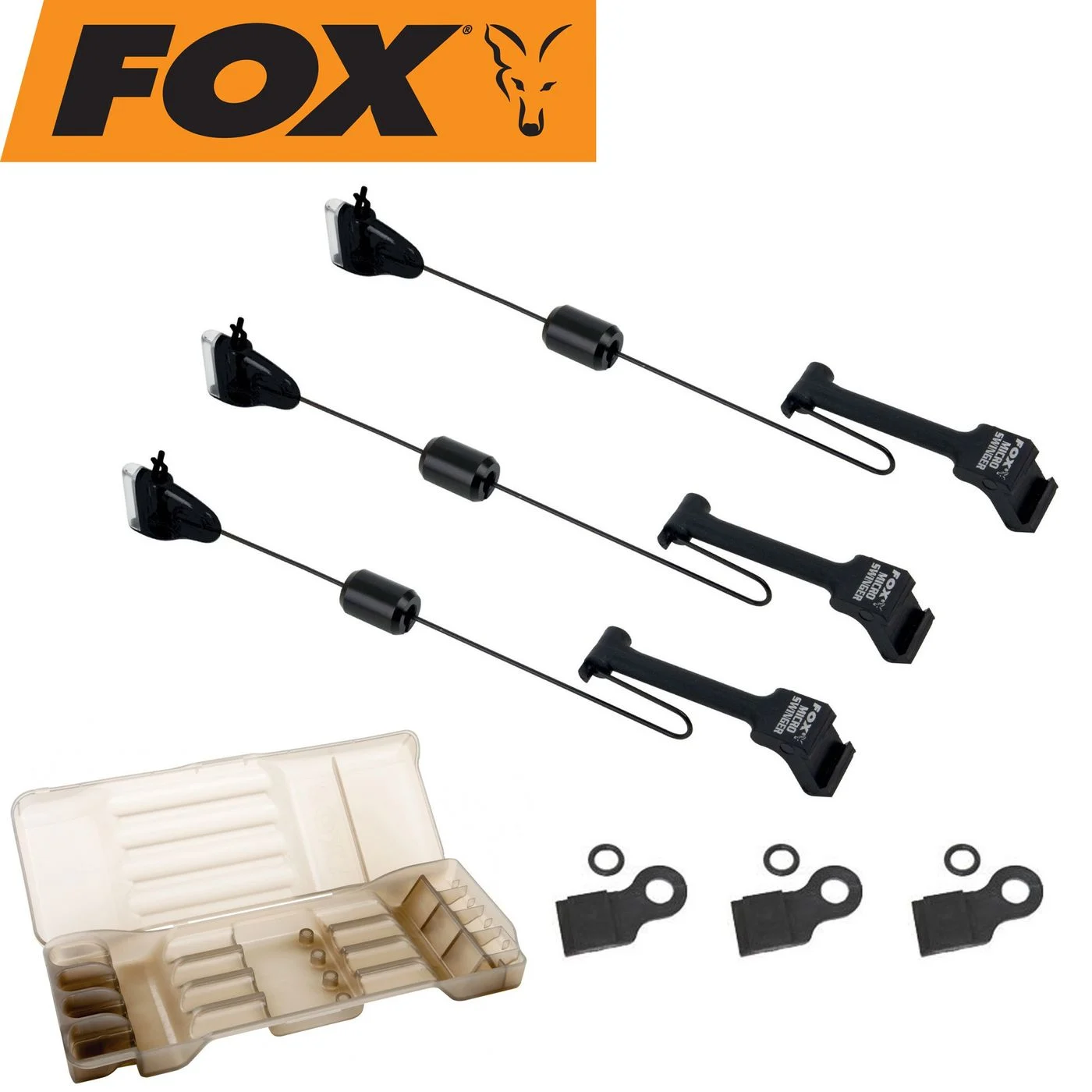 [Paket] FOX Micro Swinger 3er Set black