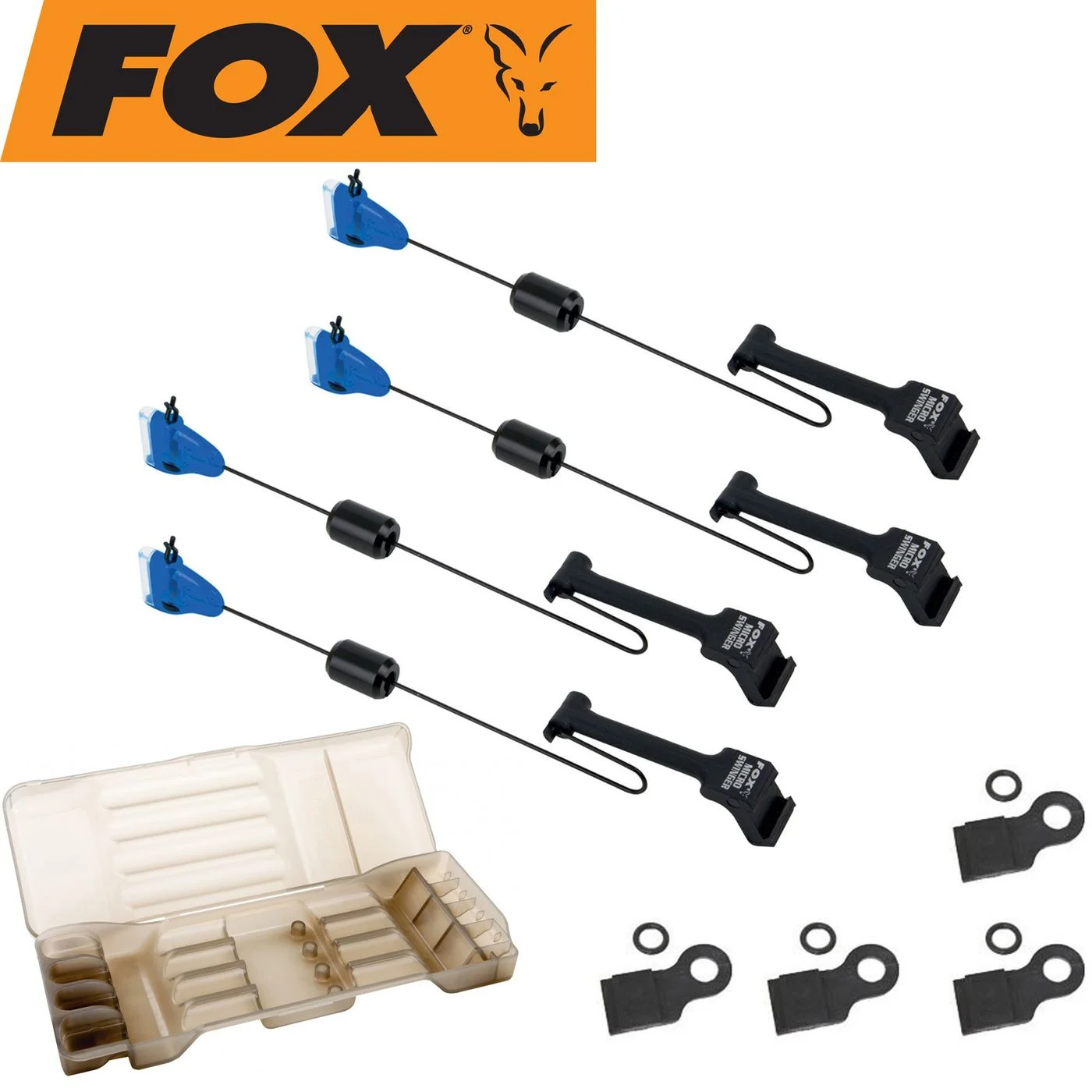 [Paket] FOX Micro Swinger 4er Set blau