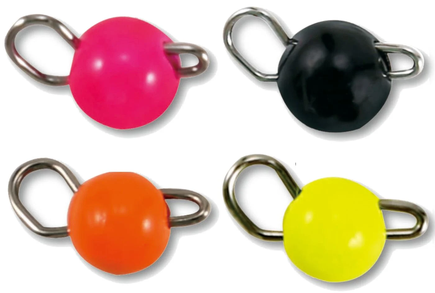 Paladin Tungsten Cheburashka flexibler Jigkopf - 3 Jigheads 0.6g / pink