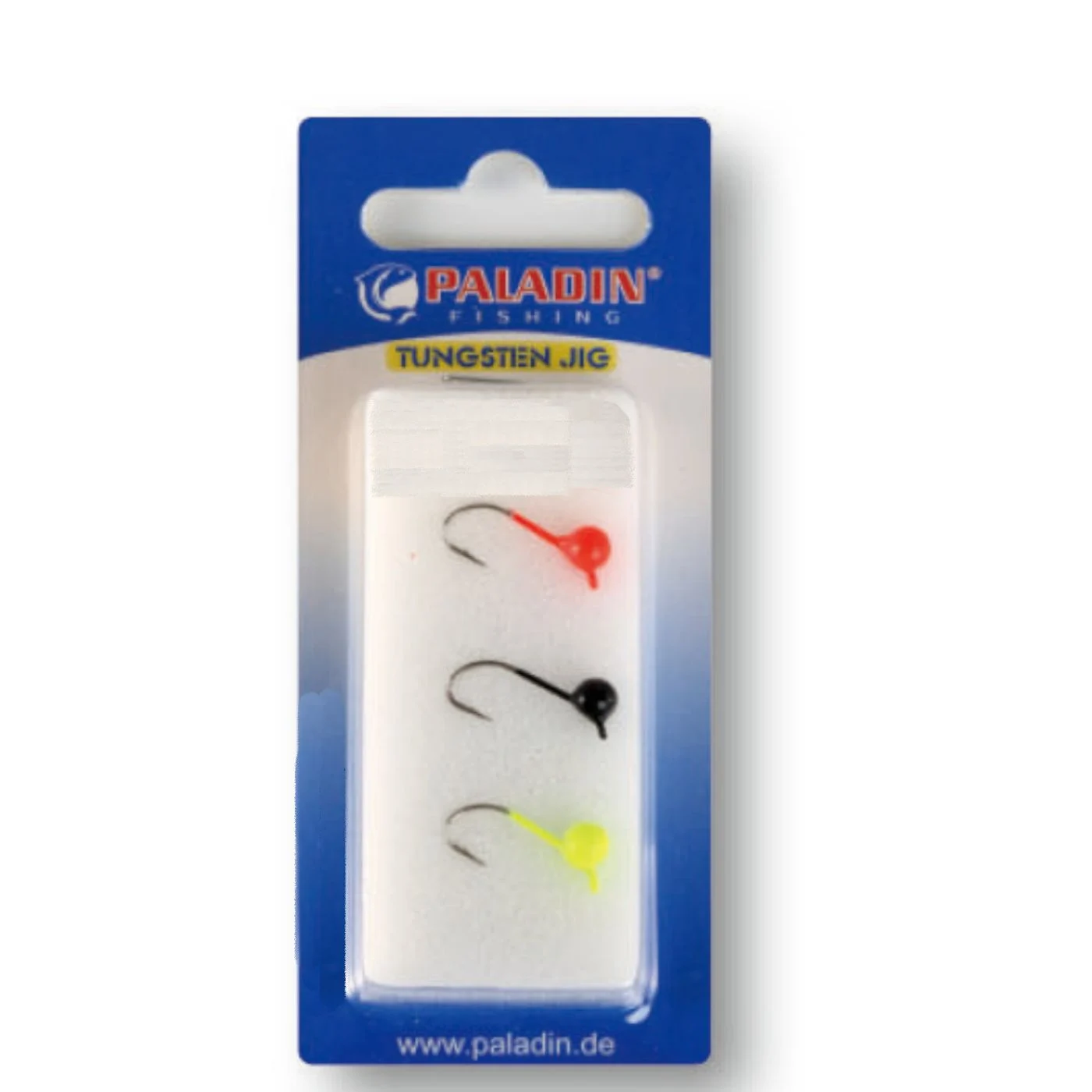 Paladin Tungsten Jigkopf - 3 Jighaken Gr. 6 / 1.30g