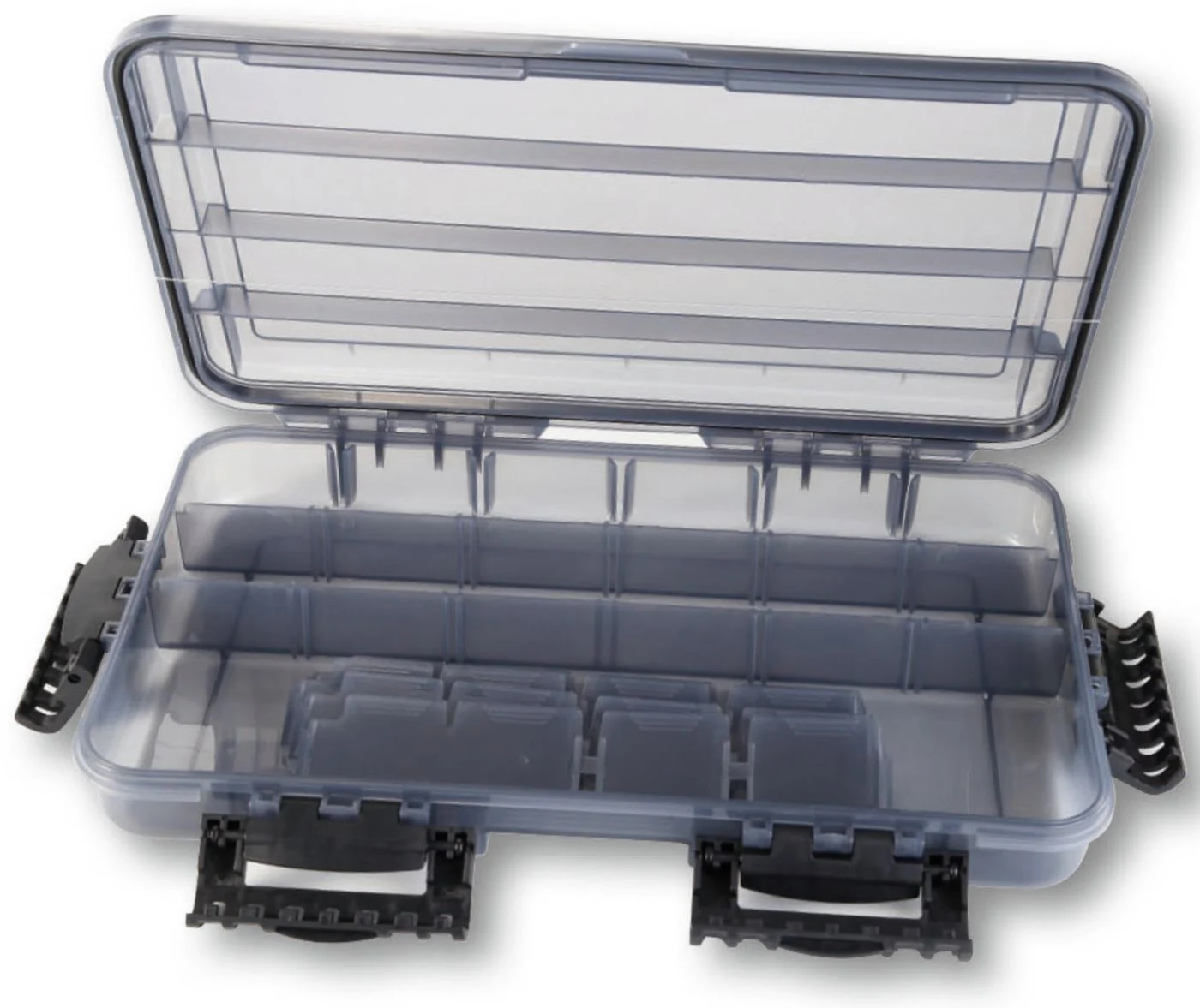 Paladin Zubehörbox Deluxe mit Gummidichtung 35,5x22x8cm - Angelbox