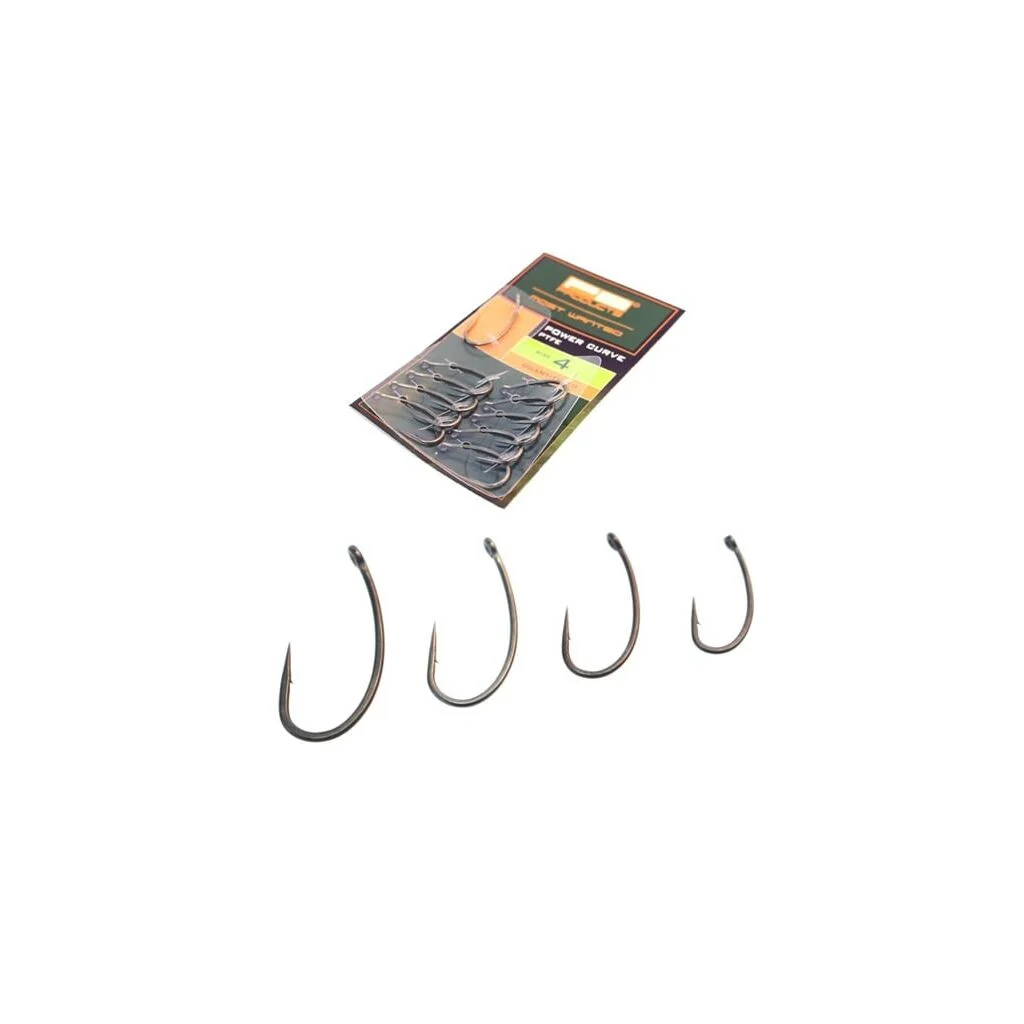 PB Products Power Curve Hook PTFE 10 Stück