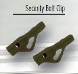 Pelzer Security Safety Bolt Clips (10 Stück)