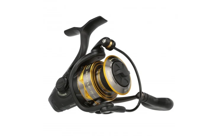 Penn Battle 4 2500 Angelrolle mit Frontbremse 6 Kugellager 275 Gramm 0,28 mm 160 Meter