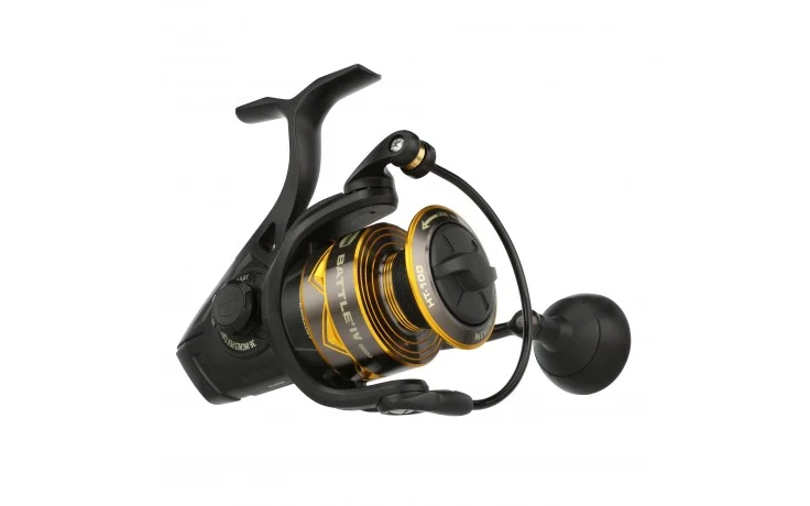 Penn Battle 4 3000 Angelrolle mit Frontbremse 6 Kugellager 329 Gramm 0,36 mm 150 Meter