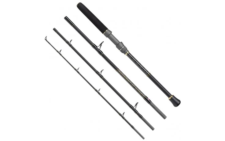 Penn Regiment III Travel 2,23 Meter 30 bis 50 lb 4teilig 9 Ringe 353 Gramm 0,63 Meter Transportmit hochwertigem Transport Rutenrohr