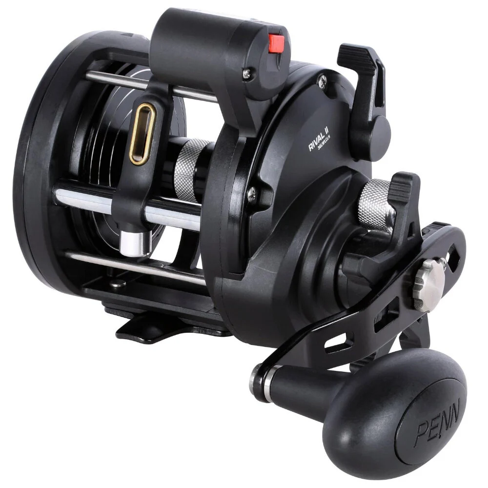Penn Rival II Level Wind 30LWLCLH Line Counter Linkshandmodell