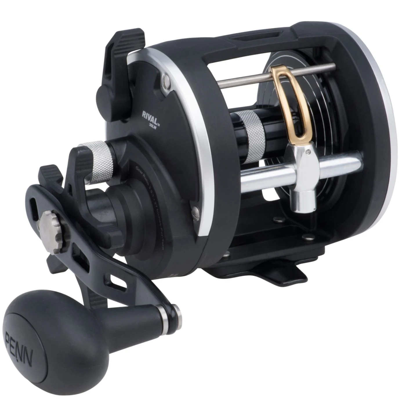 Penn Rival Level Wind 30 Reel - Rechtshand Multirolle