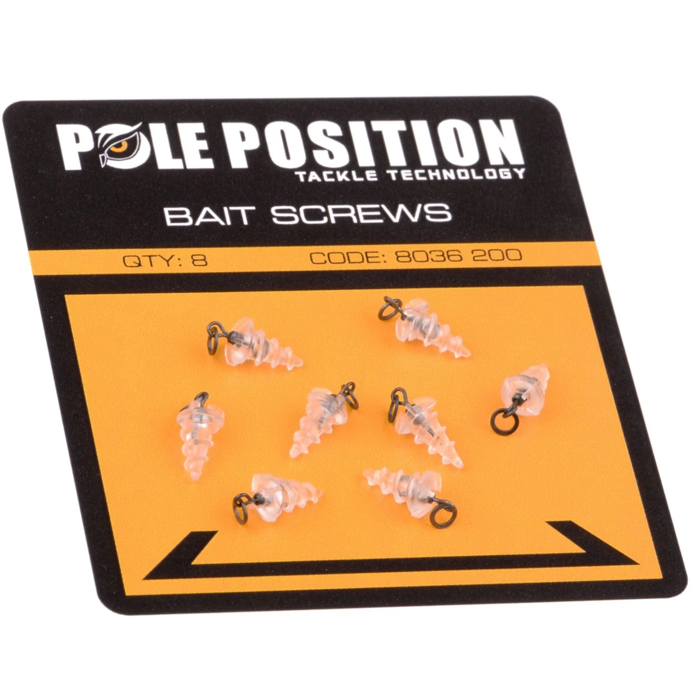 Pole Position Baitscrews - 8 Köderschrauben