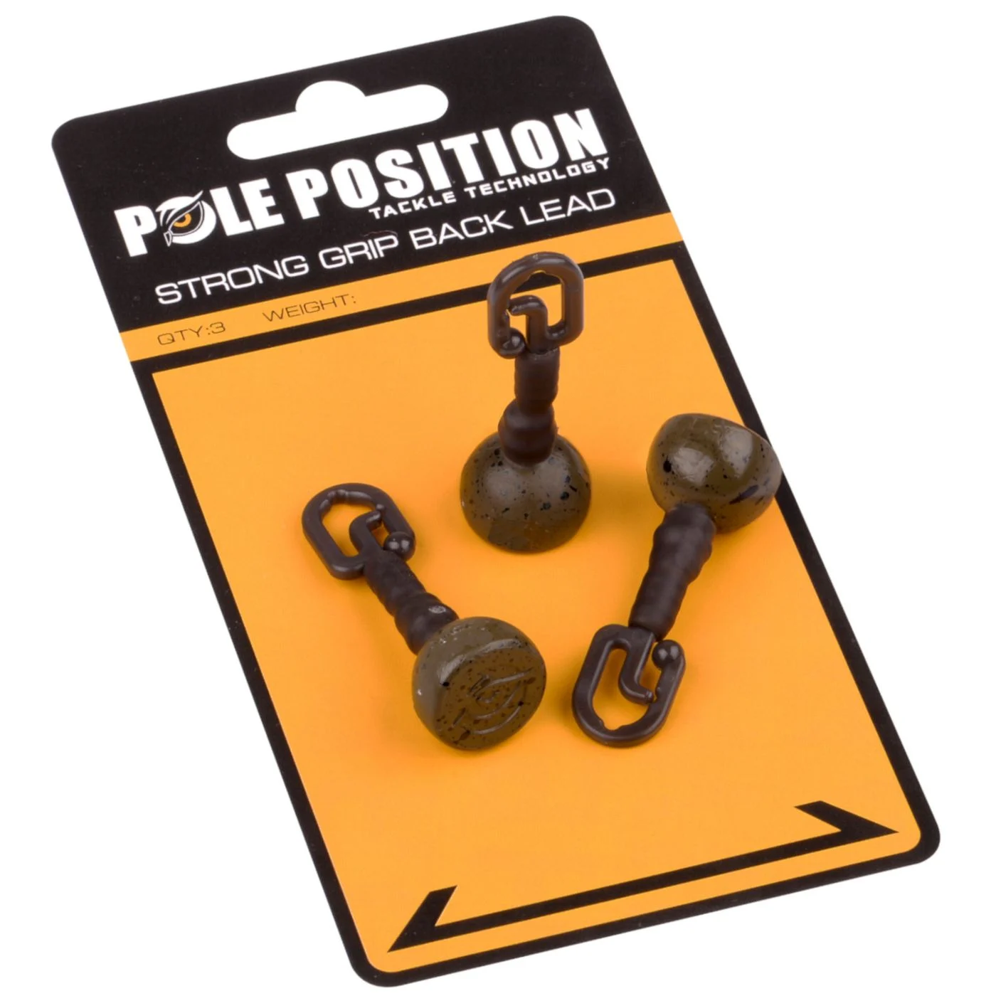 Pole Position Strong Grip Backleads - 3 Absenkbleie 14g