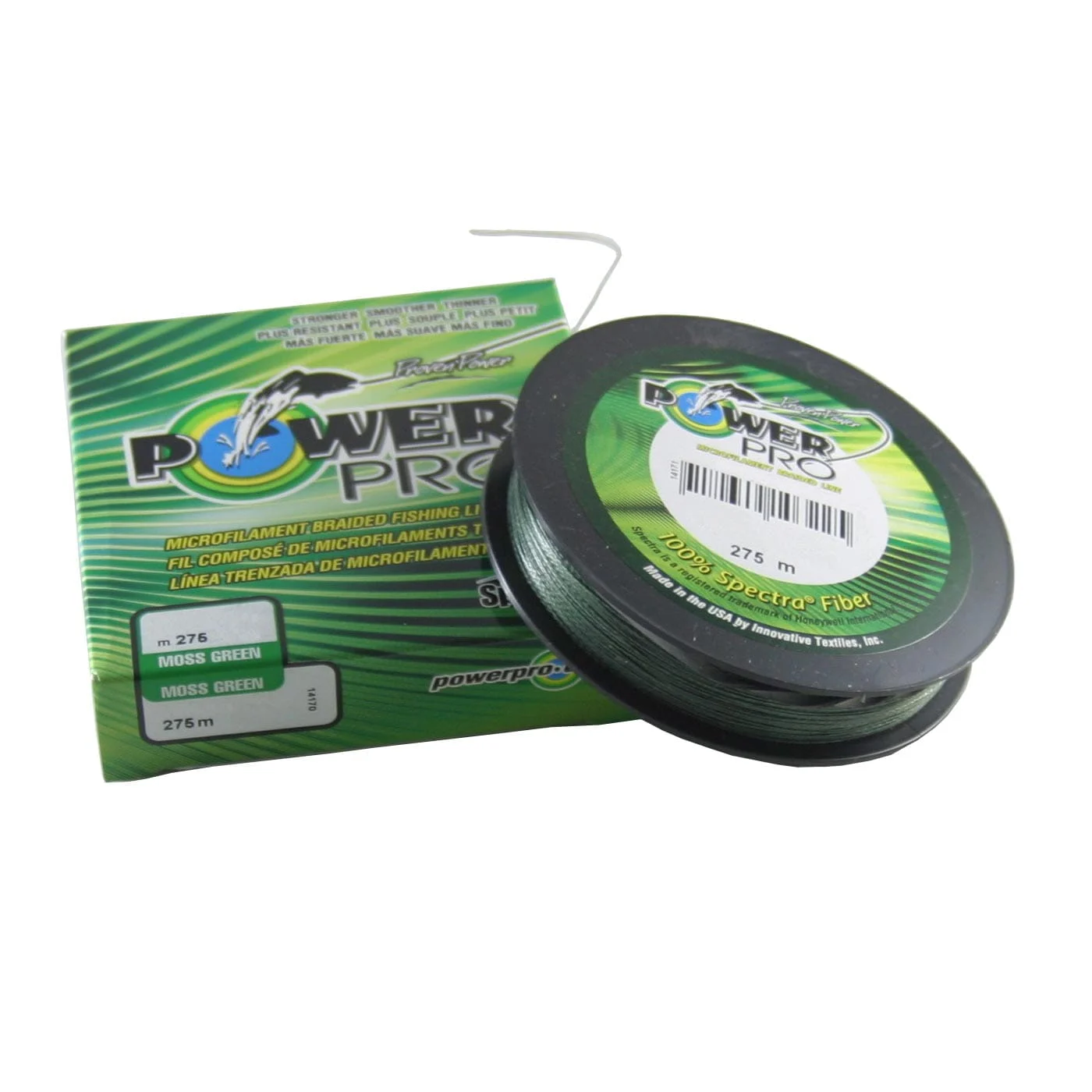 Power Pro 0,15 mm 9 kg 275m Moosgrün