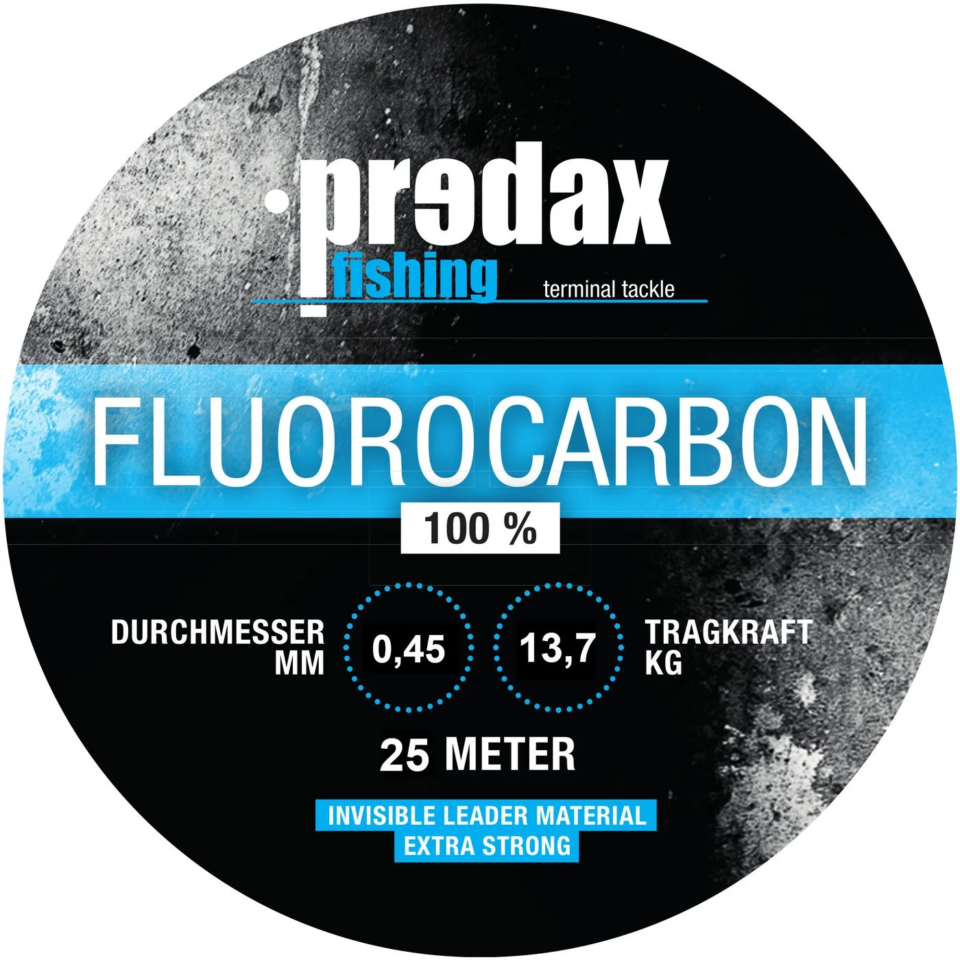 Predax Fluorocarbonschnur 0,45mm 13,7kg - 25m Fluorocarbon Schnur