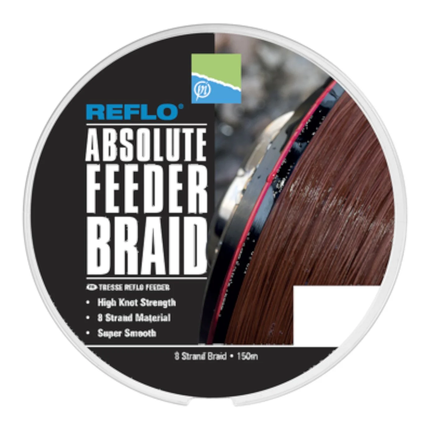 Preston Reflo Absolute Feeder Braid - 150m geflochtene Angelschnur