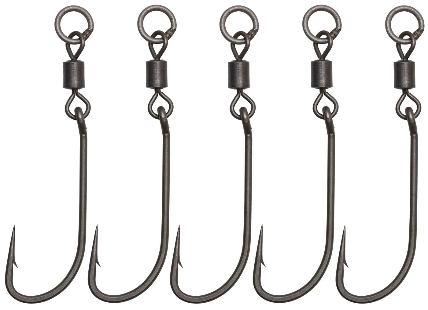 Prologic Swivel Hook LS - 5 Karpfenhaken mit Wirbel 2