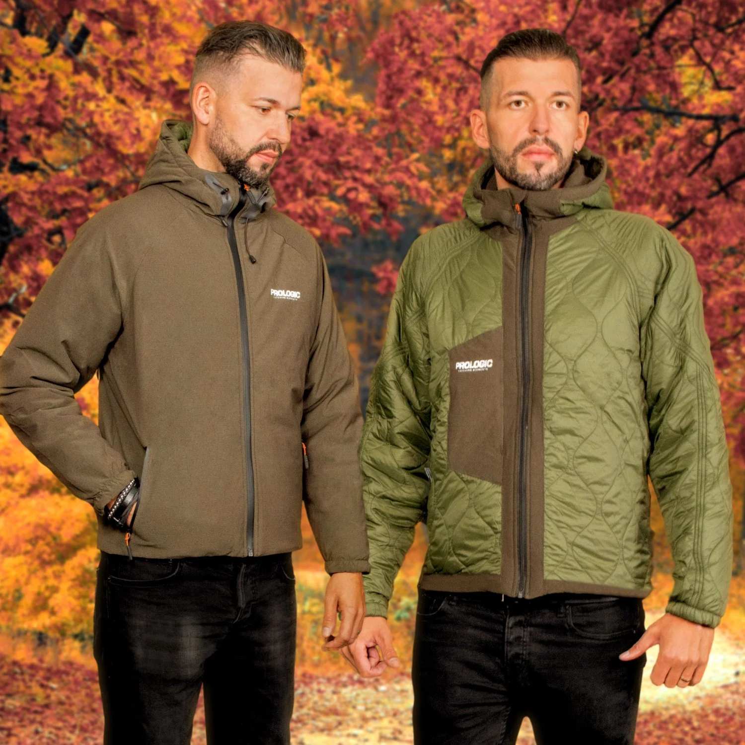Prologic Traverse Jacket - Wende-Steppjacke Größe: S