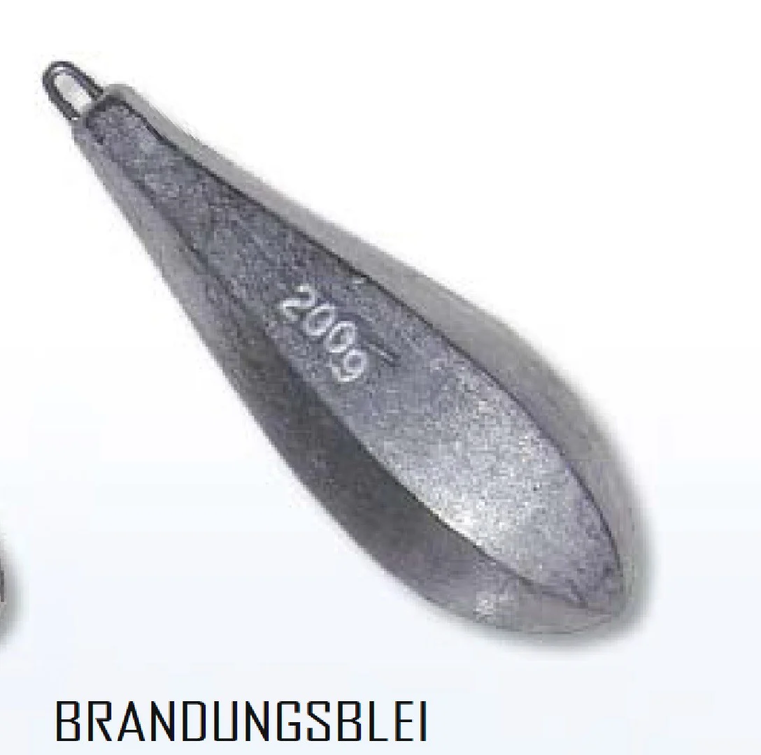 Quantum Brandungsblei Bleie zum Brandungsangeln 200g