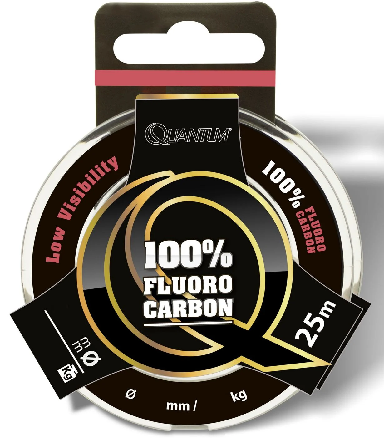 Quantum Fluoro Carbon Predator 25m- Vorfachschnur 0.20mm / 3.5kg / 7lbs