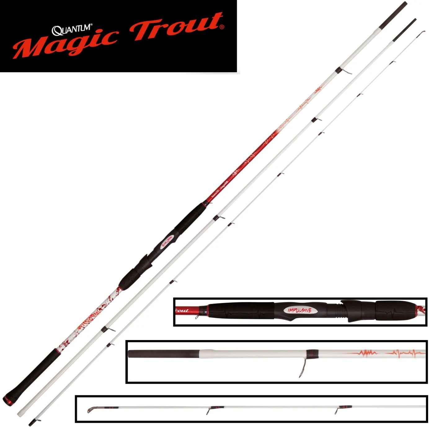 Quantum Magic Trout Impulsive 330cm 1-10g - Forellenrute