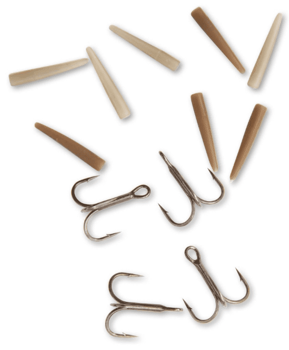 Quantum Mr. Pike Rigging Kit camo 12 Stück Angelhaken Größe 06