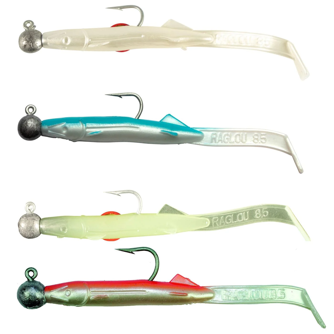 Ragot Raglou Spid - 2 Meeresköder 8.5cm / Gr. 2 Glow