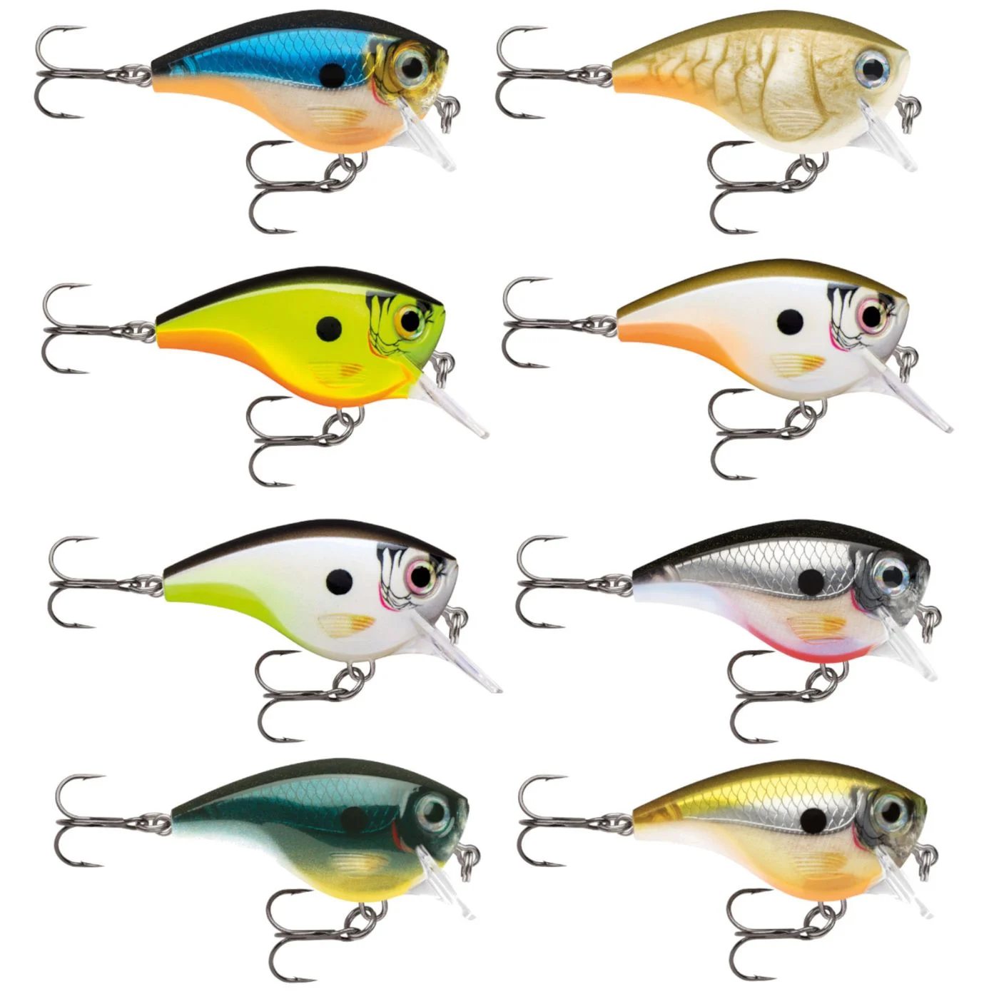 Rapala BX Brat 5cm 10g 0,9m Tauchtiefe - Crankbait Silver