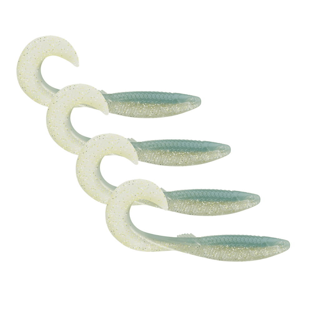 Rapala Crushcity The Curl 12,5cm 15g Sexy Shad 4 Stück Zander Hecht