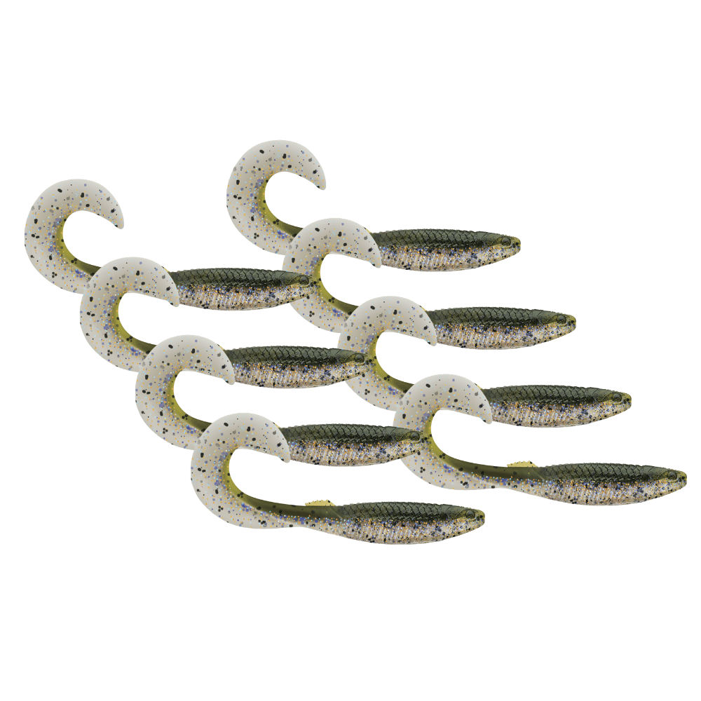 Rapala Crushcity The Curl 7,5cm 4g Dach Vador 8 Stück Barsch Zander