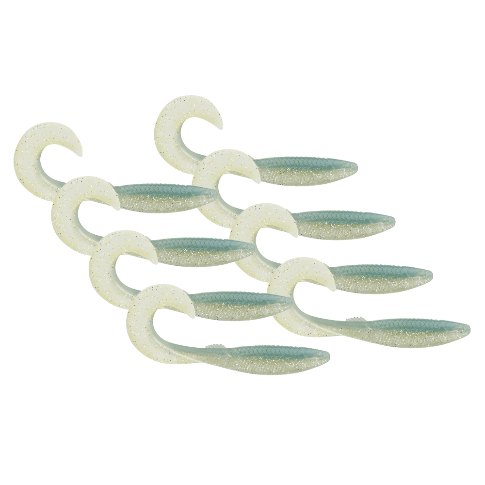 Rapala Crushcity The Curl 7,5cm 4g Sexy Shad 8 Stück Barsch Zander