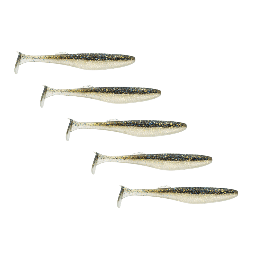Rapala Crushcity The Kickman 11,5cm 9g Sparkle Shad 5 Stück Zander Hecht