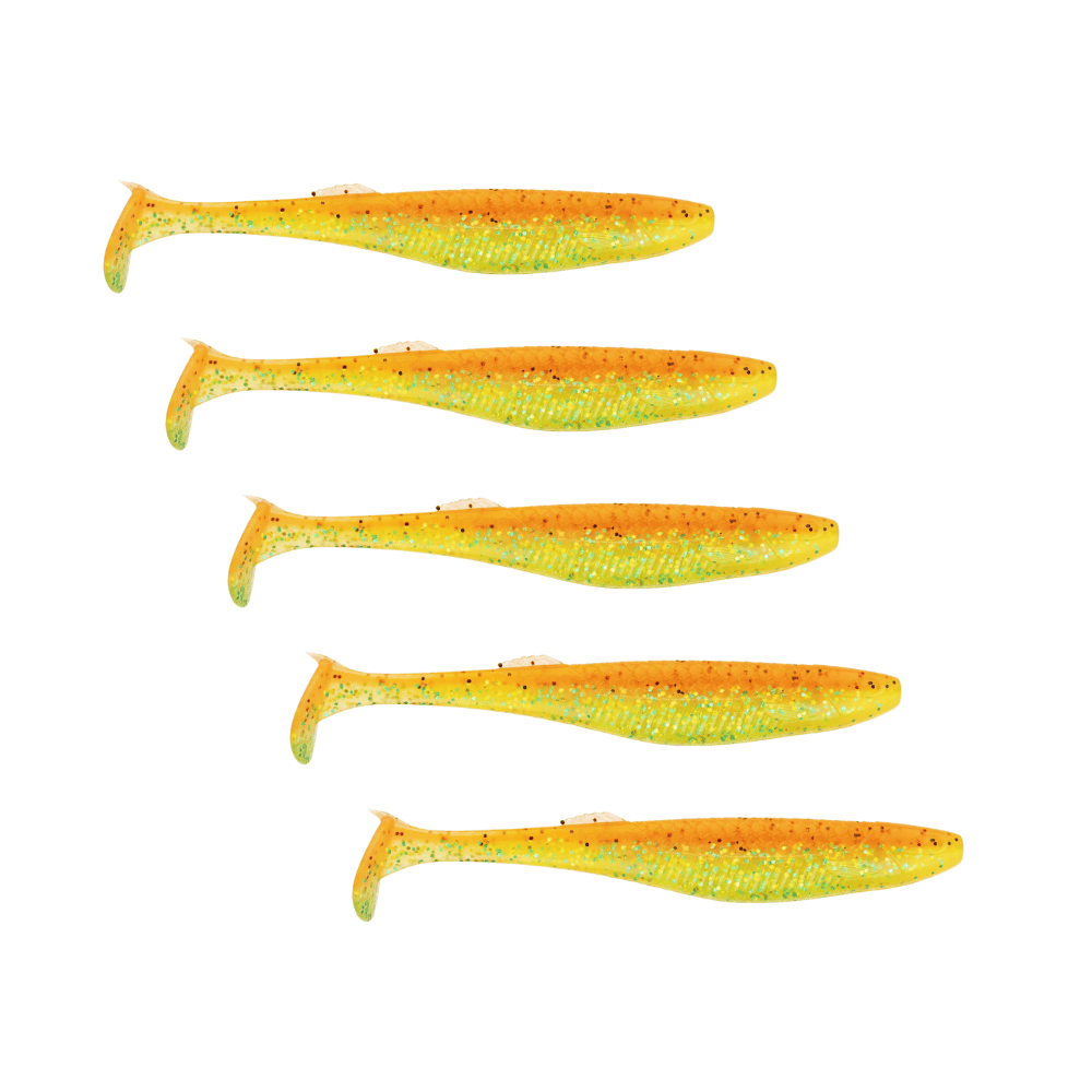 Rapala Crushcity The Kickman 12,5cm 14g Fire Flame 5 Stück Zander Hecht