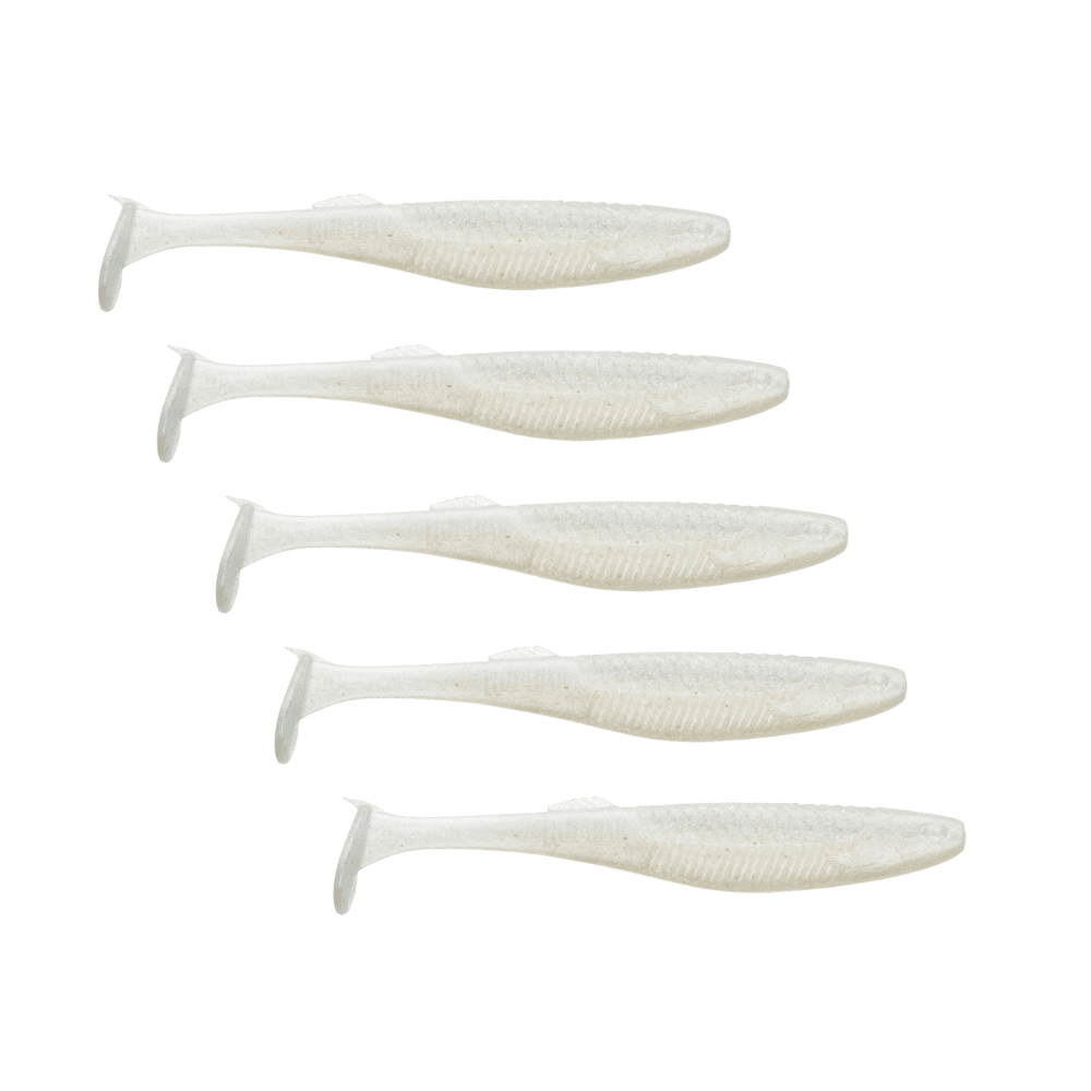 Rapala Crushcity The Kickman 12,5cm 14g Pearl White 5 Stück Zander Hecht