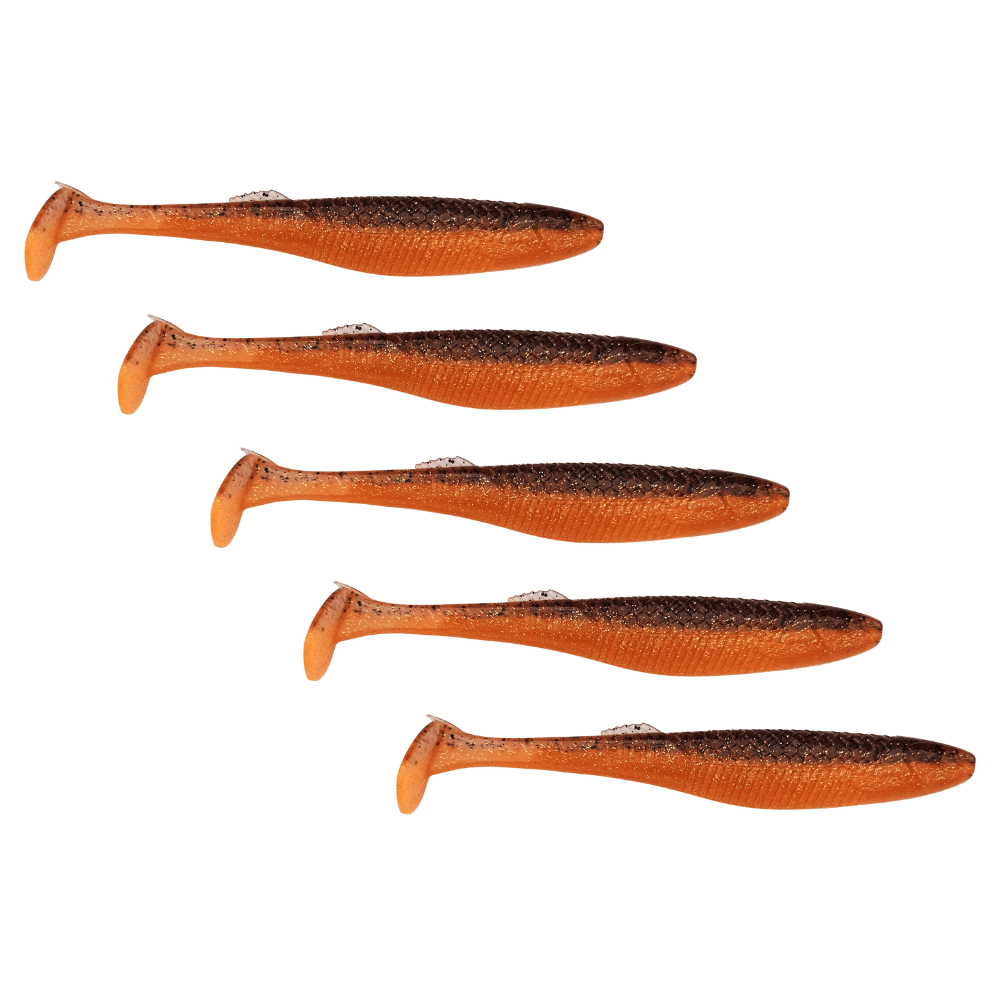 Rapala Crushcity The Kickman 12,5cm 14g Red Craw 5 Stück Zander Hecht