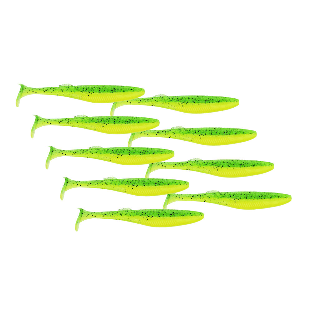 Rapala Crushcity The Kickman 6,3cm 2g Lime Chartreuse 9 Stück Barsch