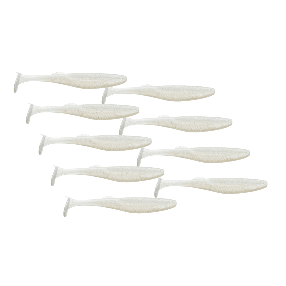 Rapala Crushcity The Kickman 6,3cm 2g Pearl White 9 Stück Barsch