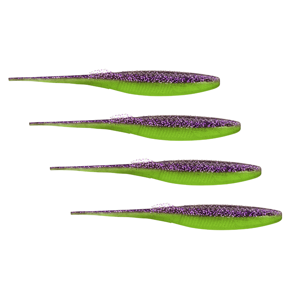 Rapala Crushcity The Stingman 15cm 13,8g Purple Chartreuse 4 Stück Hecht Huchen Wels