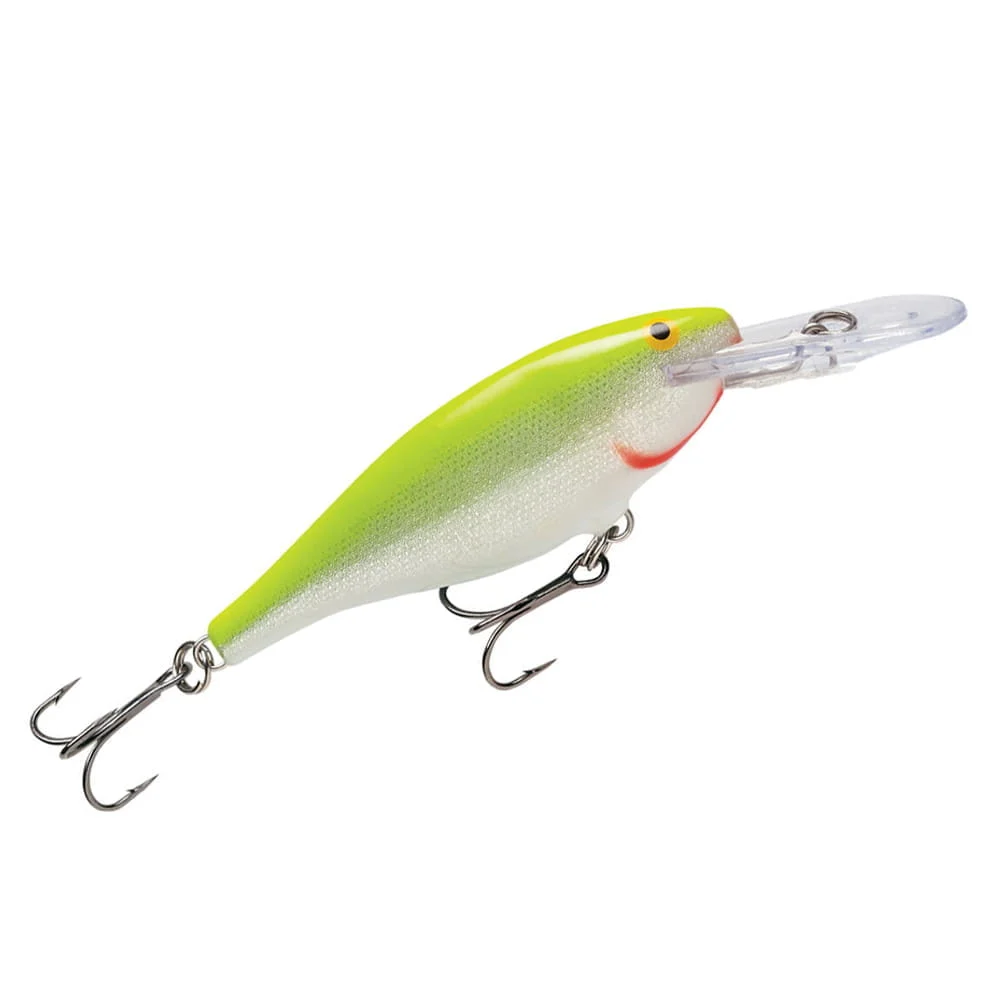 Rapala Shad Rap 9 cm (3,5") 15 g Silver Fluorescent Chartreuse