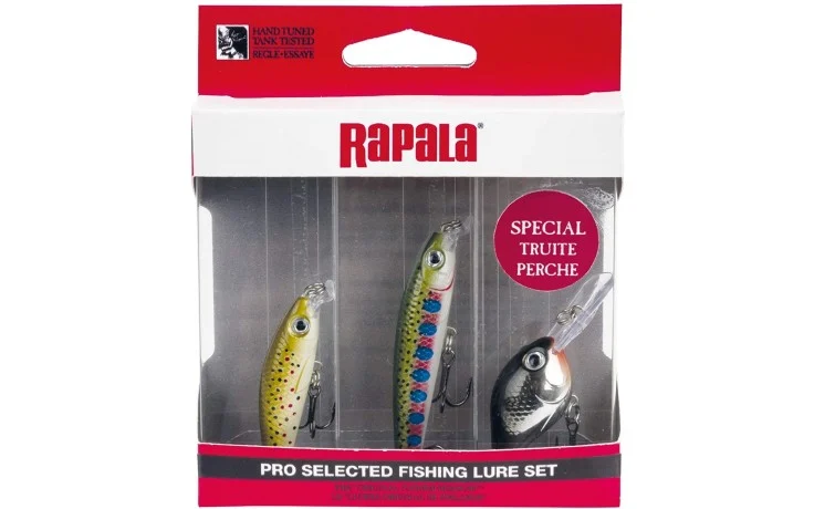 Rapala Wobbler Angelset 3 Wobbler Forelle
