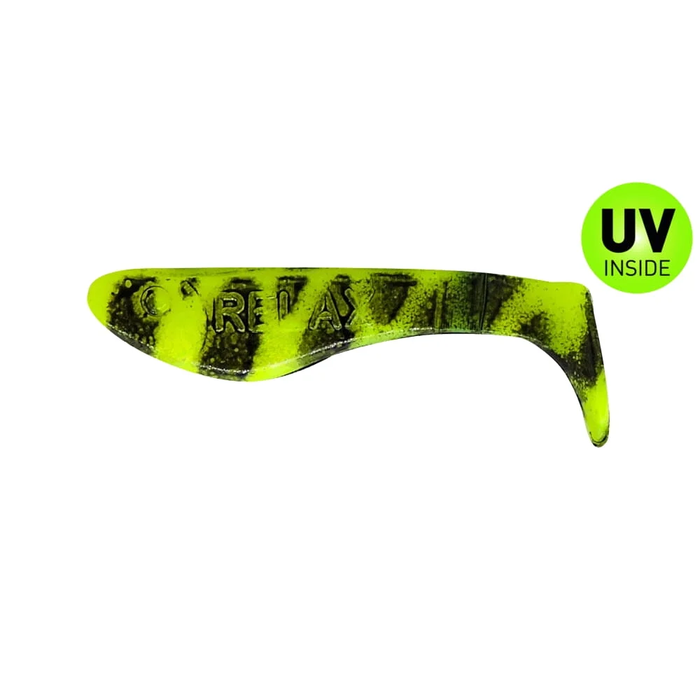 Relax Kopyto-Classic 3,5 cm (1") Fluogelb-Schwarz 10 Stück