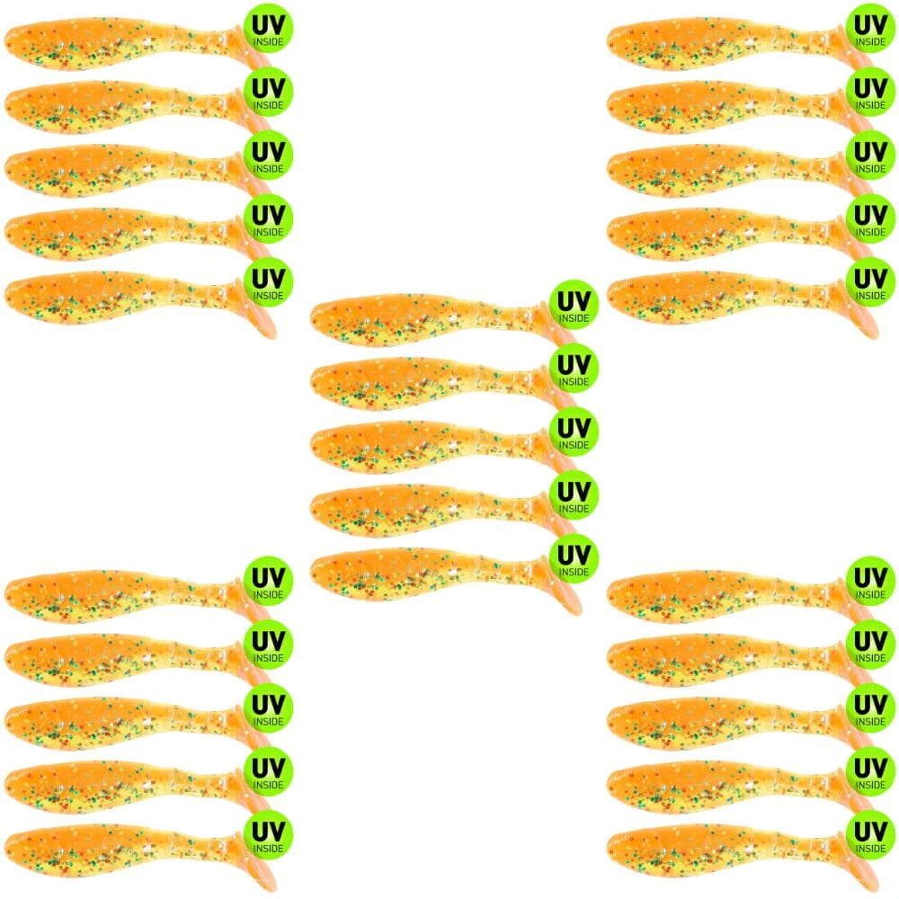 Relax Kopyto-Classic 7 cm (2,5") Carrot Shad 25 Stück