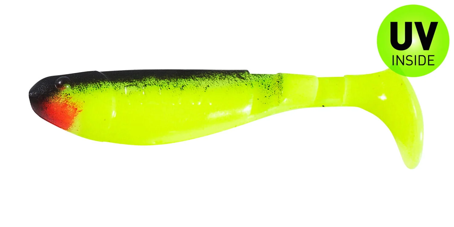 Relax Kopyto-Classic 7 cm (2,5") Fluogelb Schwarz 10 Stück