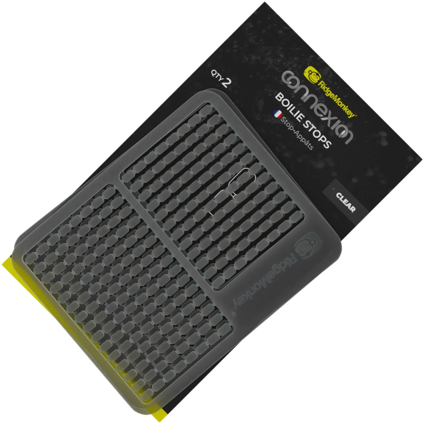 RidgeMonkey Boilie Stops Clear - 216 Köderstopper