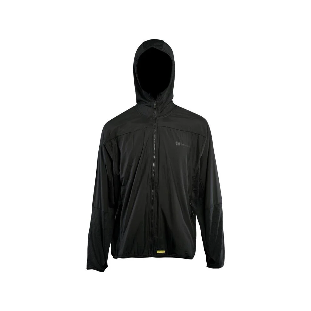 RidgeMonkey Dropback Lightweight Zip Jacket Black XXL