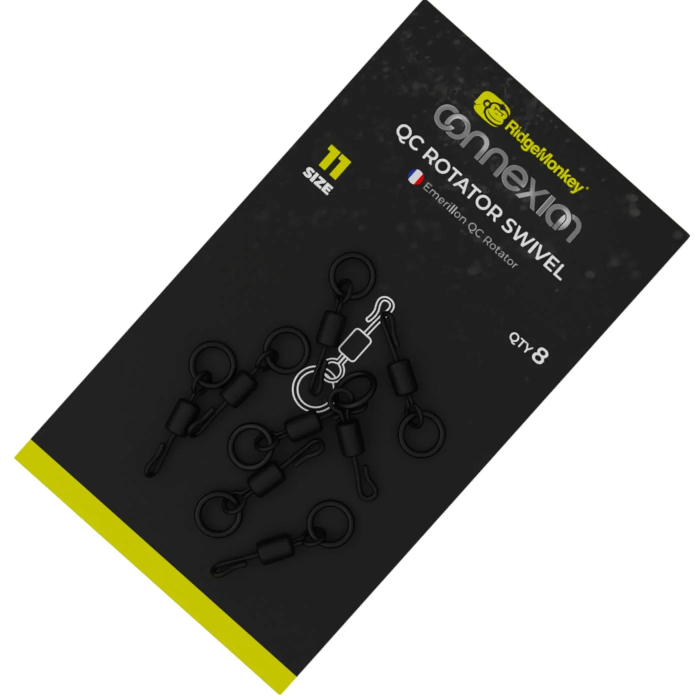 RidgeMonkey Quick Change Rotator Swivel Gr. 11 - 8 Karpfenwirbel