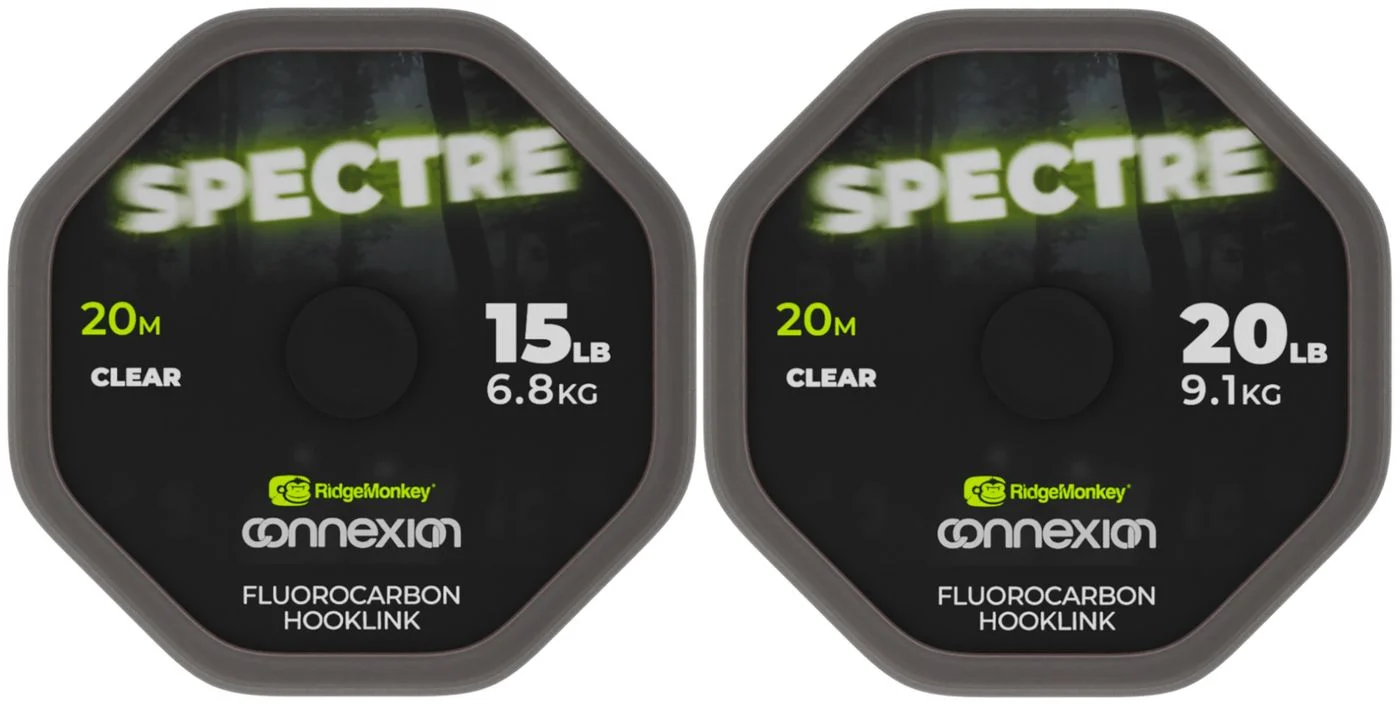 RidgeMonkey Spectre Fluorocarbon Hooklink - 20m Vorfachschnur