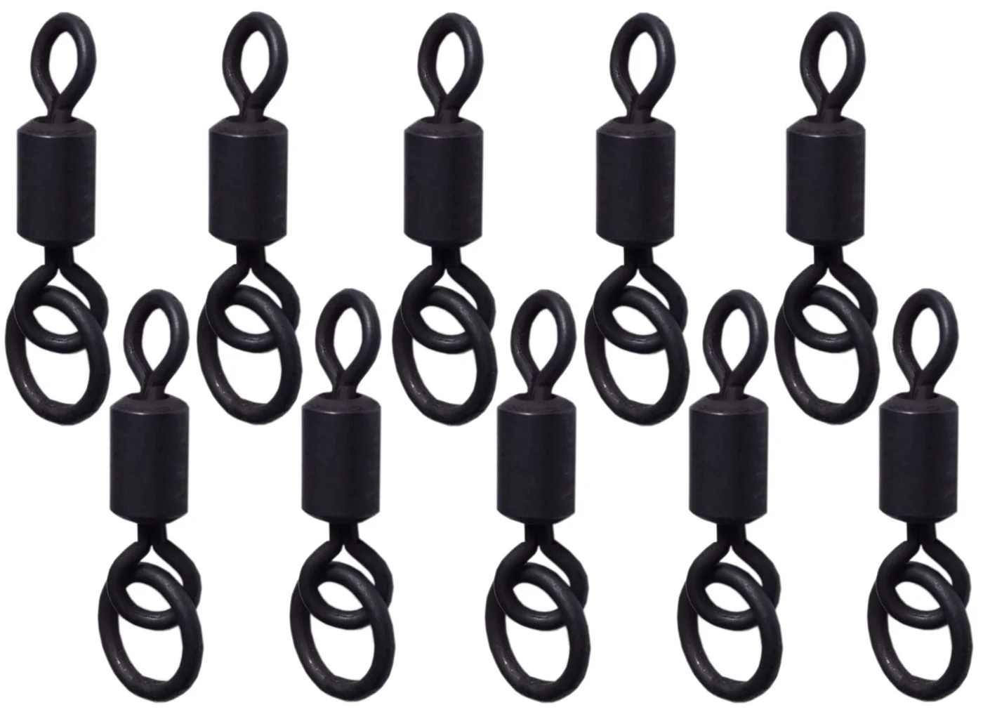 RidgeMonkey Tec Flexi Ring Swivel - 10 Ringwirbel