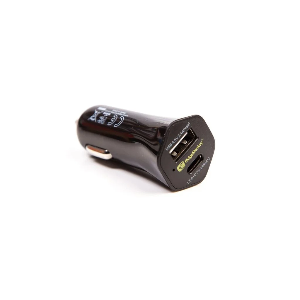 RidgeMonkey Vault 15W USB C Car Charger