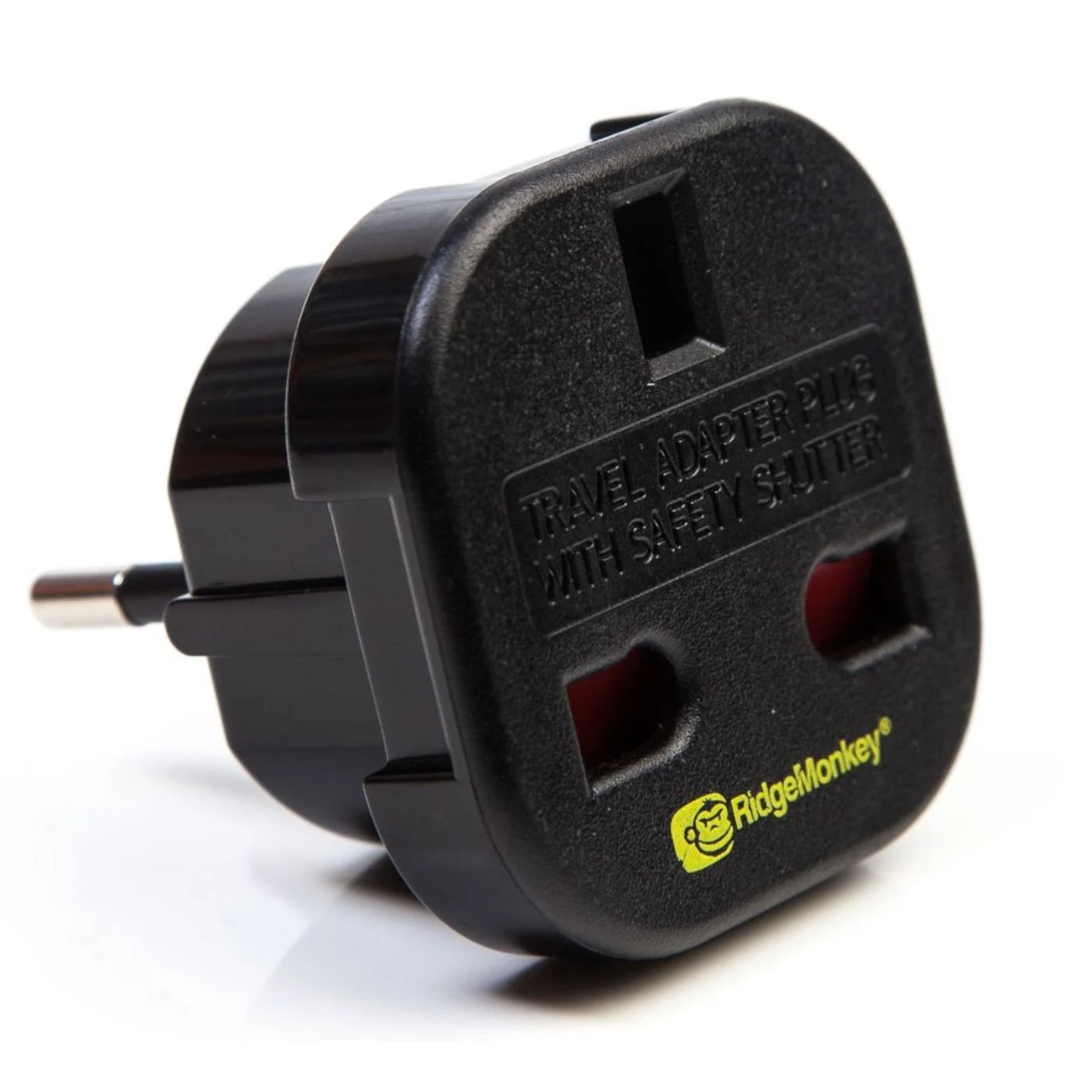 RidgeMonkey Vault Uk 3 Pin To Eu 2 Pin Adaptor - Reiseadapter