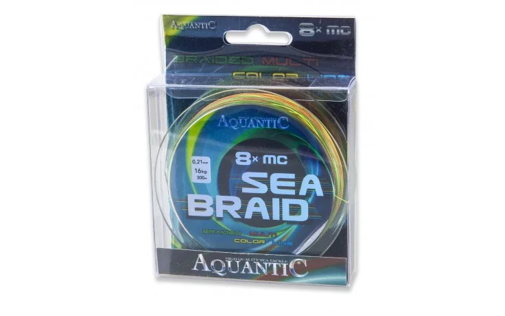 Sänger Aquantic 8x MC Sea-Braid 0,26mm 300m Multicolor Einfärbung